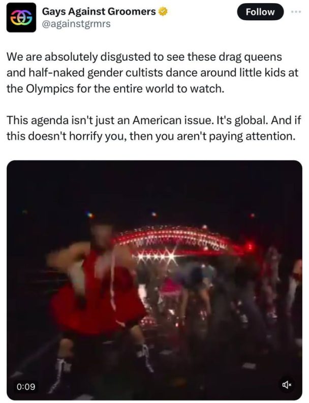 Even normal gay ppl are disgusted with that pedo shit show in Paris Even normal gay ppl are disgusted with that pedo shit show in Paris