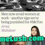 Yes, because all the men who fell victims to #metoo weren’t punished at all.