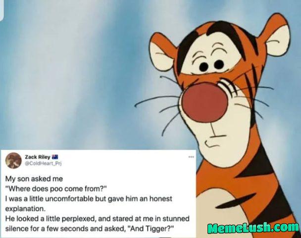 Poor kid!