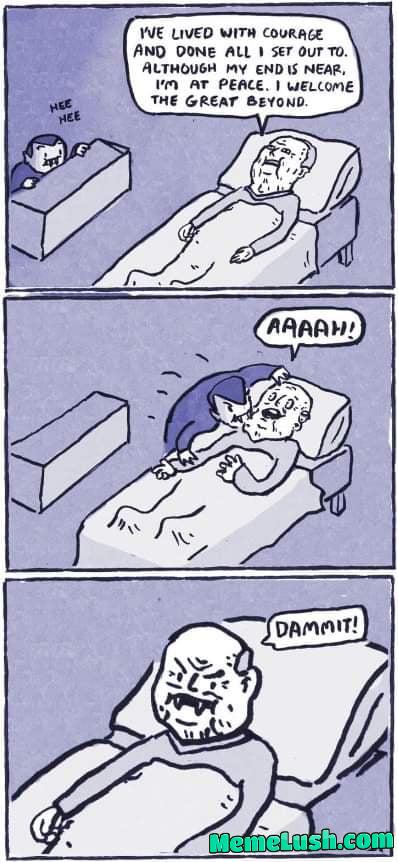 When everything is over. Then..