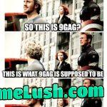 Me when i see actual memes on 9gag . Even dumb ones