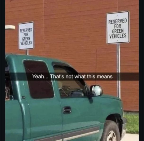 Green is green Green is green