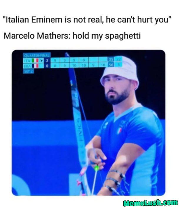 “You ain’t a bow and arrow”