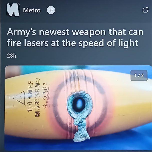 Unnecessary to explain that LIGHT moves at the speed of LIGHT. 🤡