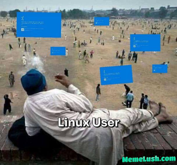 Opening the news as a Linux user last week