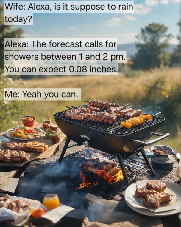 No politics. Just lazy AI and my childish humor.