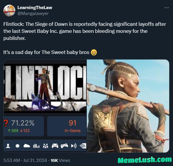 Another victim of SweetBabyInc