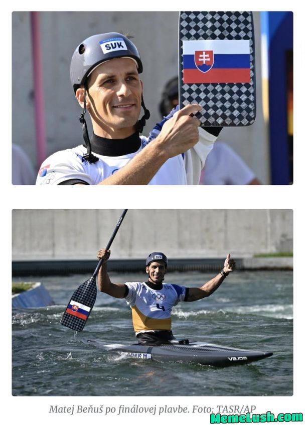 Michael Scott won a medal in Paris