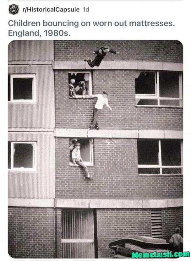 Not a phone in sight, just plain fun. Not a phone in sight, just plain fun.