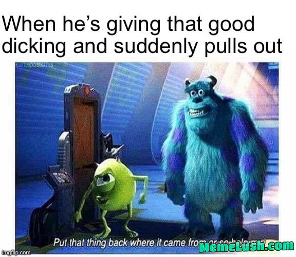 We’re done when I say we’re done