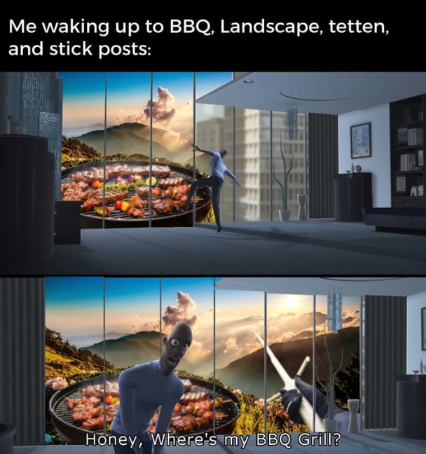 Everyone is posting BBQs after waking up to BBQ posts