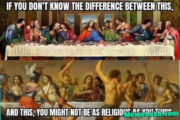 You can stop clutching your pearls, or are you going to be offended for Zues now?