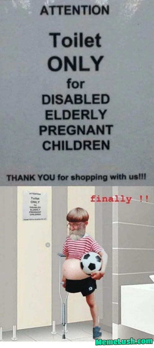 Finally a toilet for me!! Finally a toilet for me!!