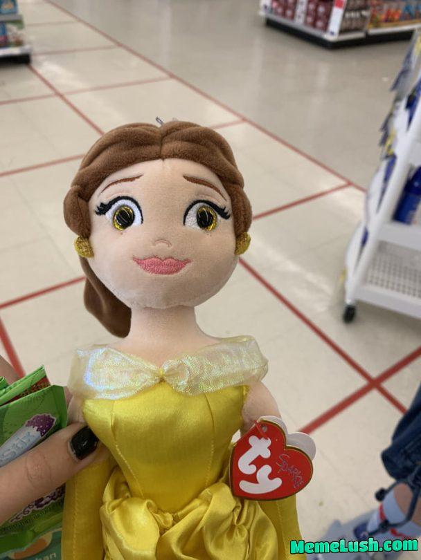 They gave Belle a 1000 yard stare π They gave Belle a 1000 yard stare π