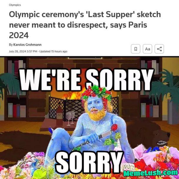 They are not, in fact, sorry They are not, in fact, sorry