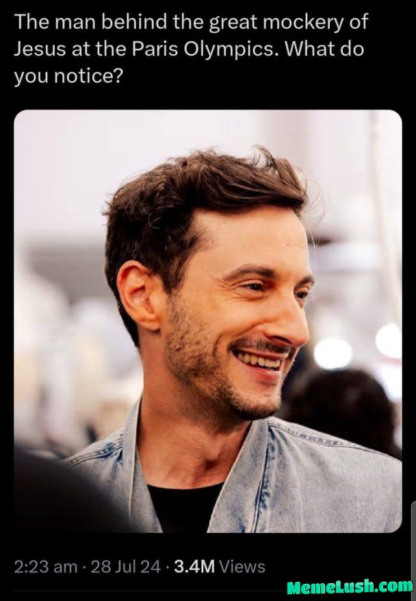 Can you tell from his nose ? It’s always them..