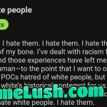 So when are you going to leave the white people country