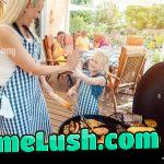 Having a BBQ with my beautiful wife and amazing kids and friends. Life is great.