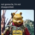 Mine is in the comments, ngl. I’m not disappointed