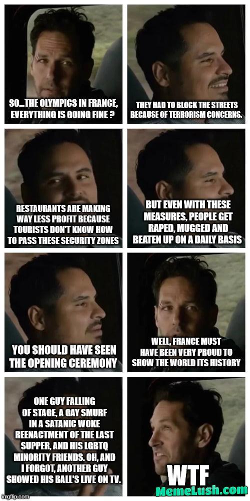 As a French guy, I am sorry that you all have to see this. The last moments of an ounce proud nation. As a French guy, I am sorry that you all have to see this. The last moments of an ounce proud nation.