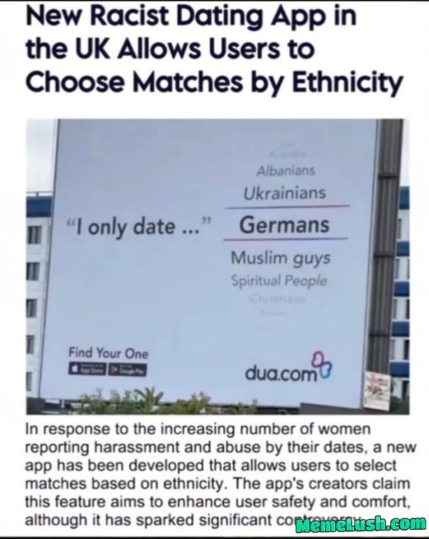 Ah yes, another racist app