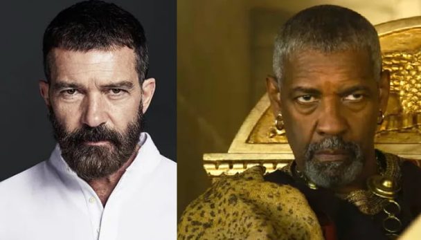 The realization that the dude from Gladiator 2 is just Antonio Banderas pulling a Robert Downey Jr. The realization that the dude from Gladiator 2 is just Antonio Banderas pulling a Robert Downey Jr.