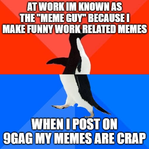 Its like the Meme champions league here.