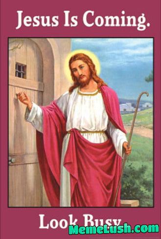 “Hello, fellow christians. ‘Sup?” “Hello, fellow christians. ‘Sup?”