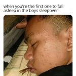 Never sleeping at my friend’s house ever again