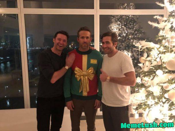 An example of a harmless prank. These two unidentified individuals told poor Ryan that it was an ugly Christmas sweater themed party. An example of a harmless prank. These two unidentified individuals told poor Ryan that it was an ugly Christmas sweater themed party.