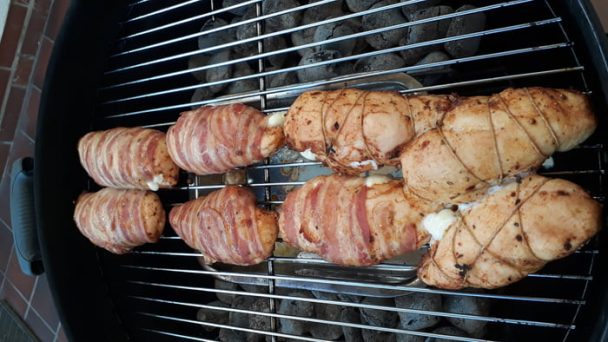 BDSM chicken and some with bacon