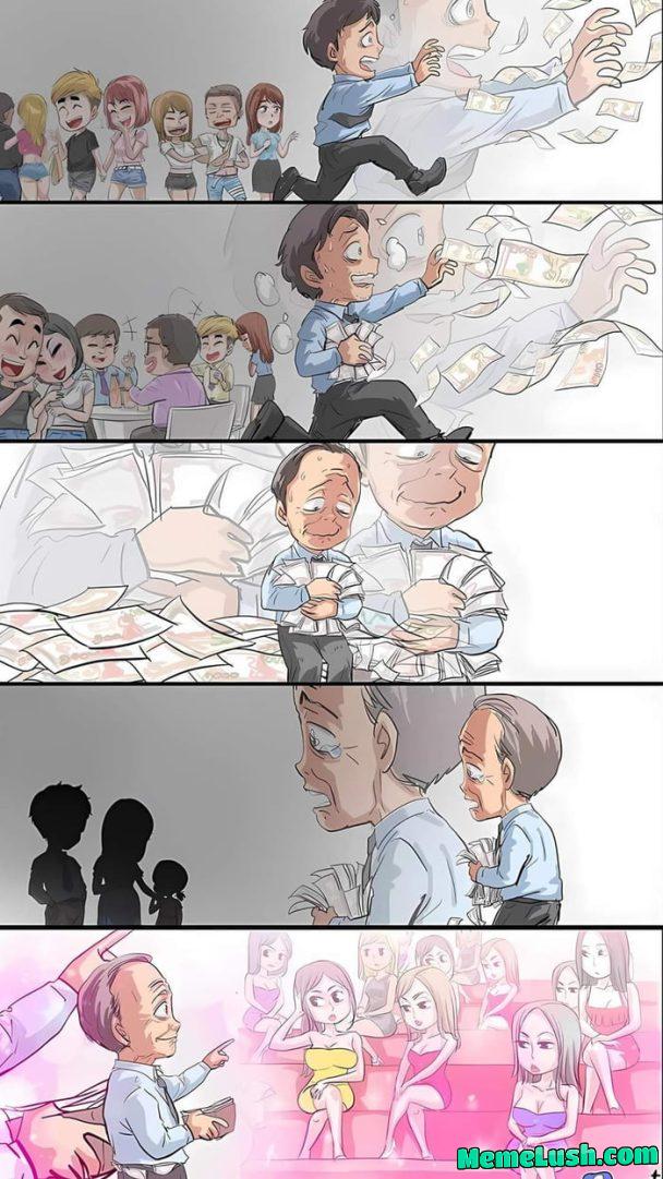 Money is always the answer. Money is always the answer.