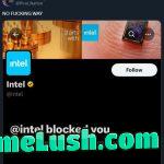 Blocked because he’s reporting about their chips failing. How the mighty have fallen.