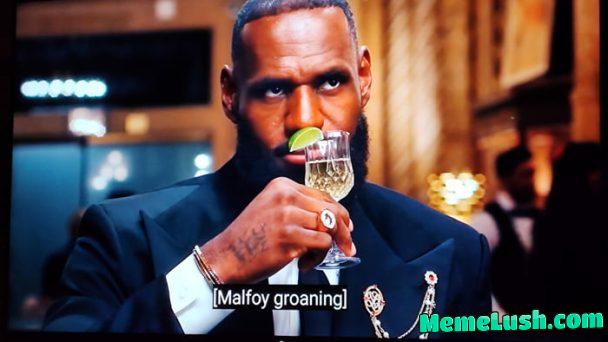 Captions broke and worlds collided