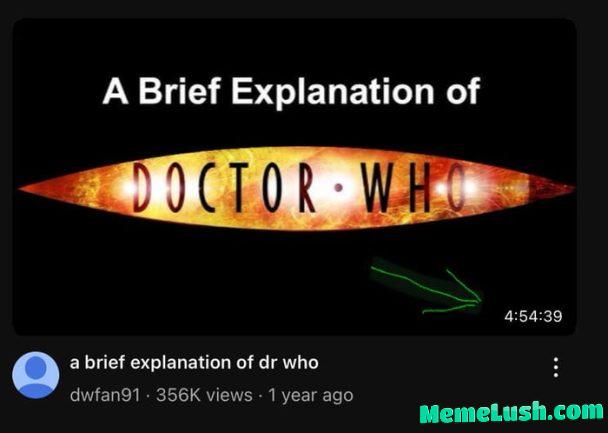 A brief history of Dr. Who A brief history of Dr. Who