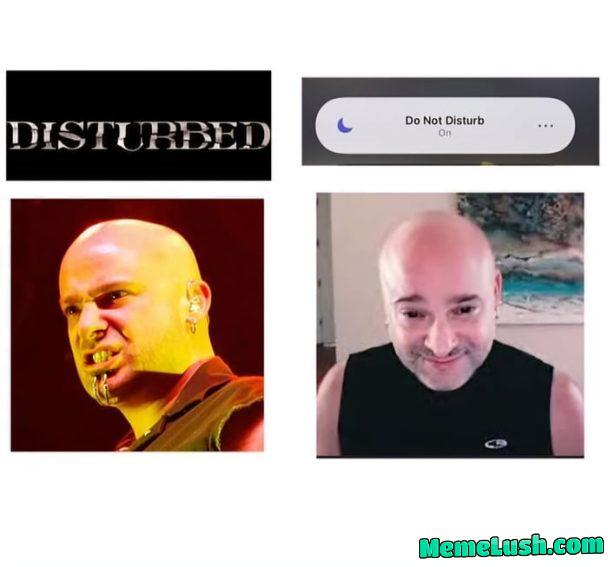 A bit down with the sickness A bit down with the sickness