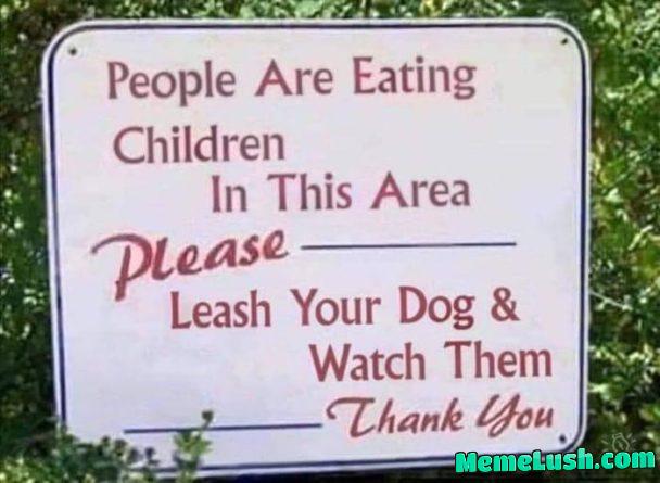 People eating children π People eating children π