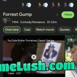 At the top of the Forrest Gump Google page 🏃🏃🏃