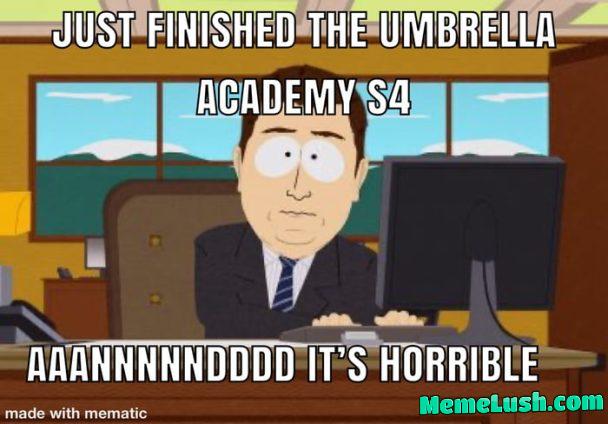 Umbrella academy Jesus Christ hope they reboot it in the future