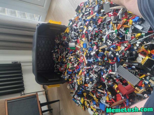 When you have to find that one piece.