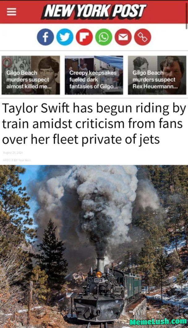 She’s carbon-neutral