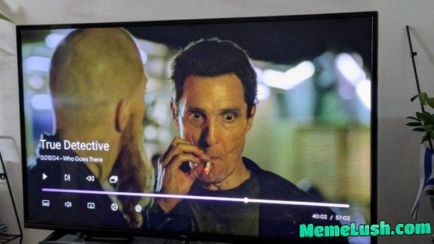 Watching True Detective for the first time when noticing a familiar scene…