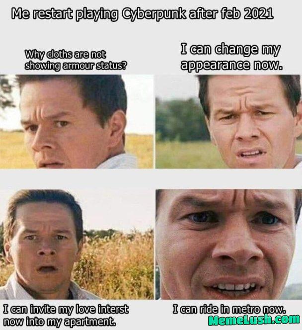 Well the game looks different now. Well the game looks different now.