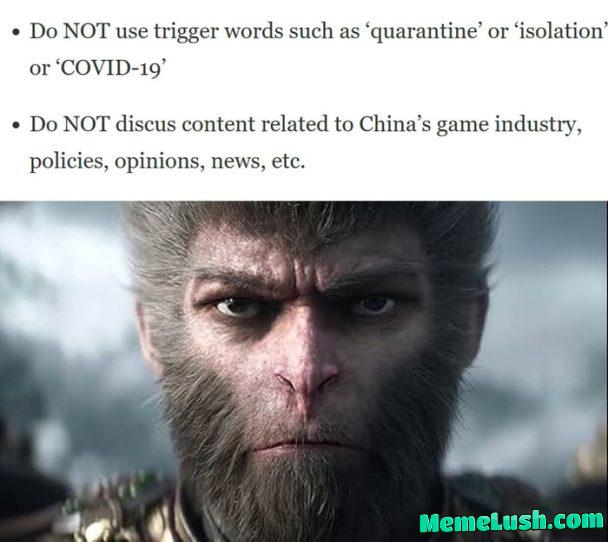 Streamers are not allowed to talk shit about China.