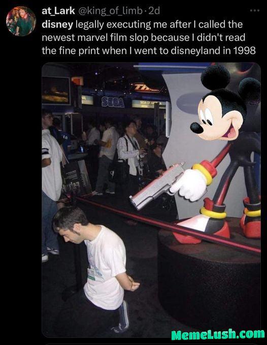 Oh, Mickey… Oh, Mickey…