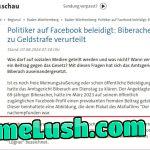 In Germany criticizing politicians in any way is not allowed. A man was convicted there for using rather cultured words against them – “disrespectful,” “incompetent,” “dishonorable” and “greedy.”