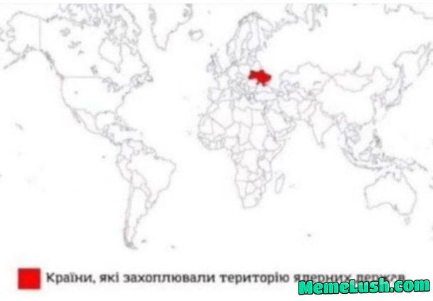 Countries that have captured the territories of nuclear states. He-he-he))))