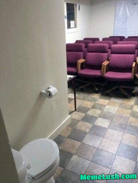 Courtroom drama now with added flush Go!