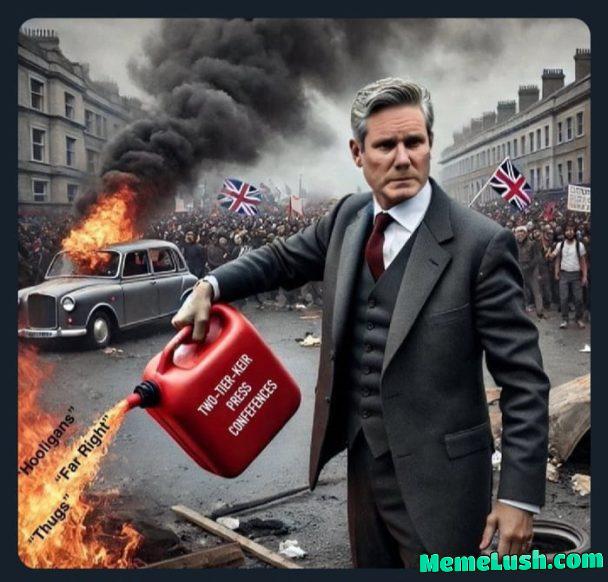 A banned meme while the British sleep A banned meme while the British sleep