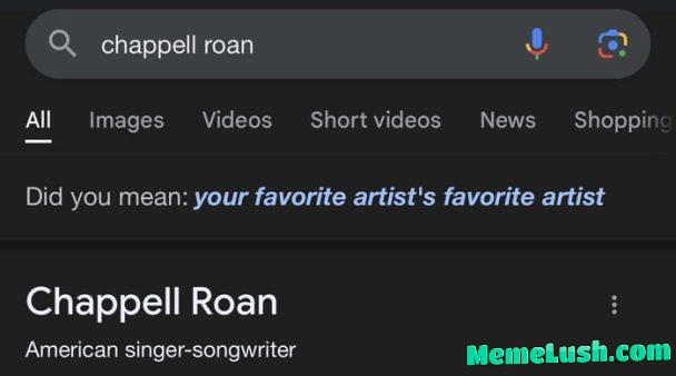 If you google Chappell Roan